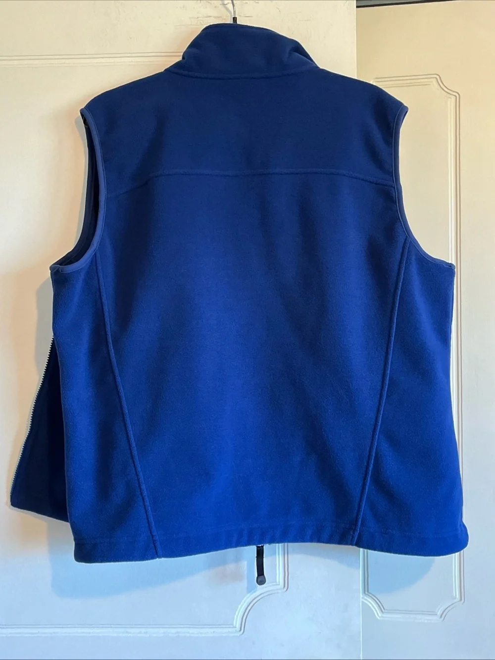 Vintage LL Bean Fleece Vest Womens XL Royal Blue Full Zip Gorpcore 90s RN 71341